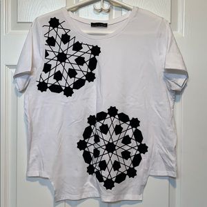 Zara asymmetrical tshirt